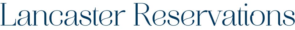 Lancaster Reservations Logo